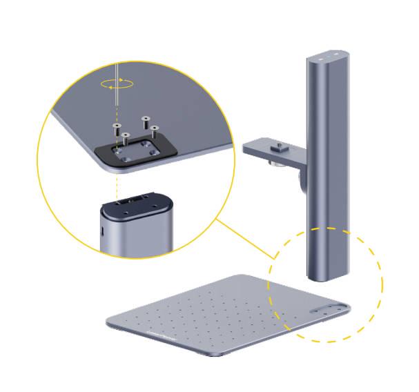 electric stand assembly