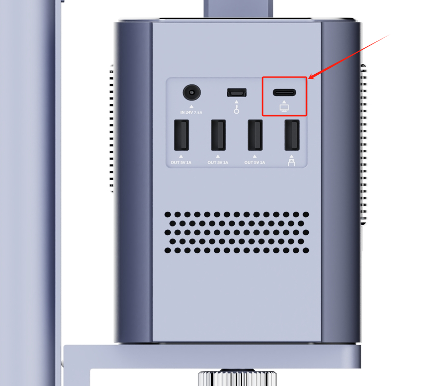 connect your computer to LaserPecker 5