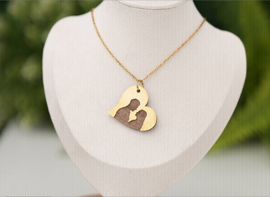 mdf necklace