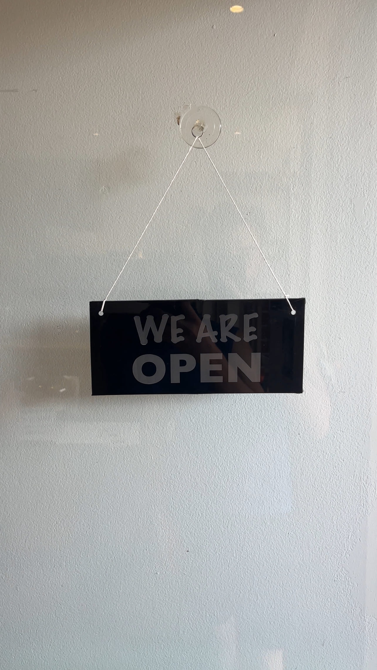 laser cut acrylic door sign