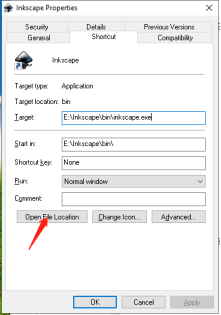 Find and copy the files in the compressed to the Inkscape installation path