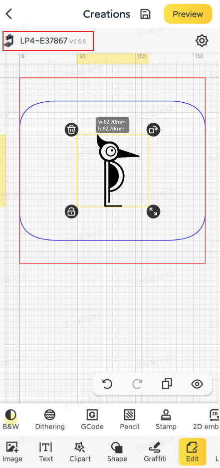 Design importieren