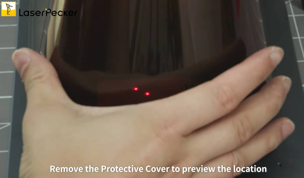 remove the font protective cover