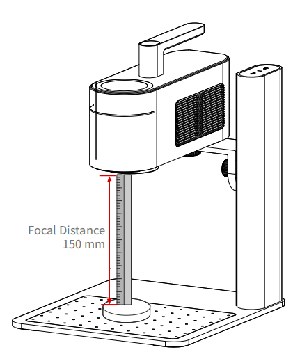 measurement focusing of laserpecker 4