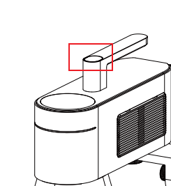 apparence du bouton d’arrêt d’urgence du LaserPecker 4