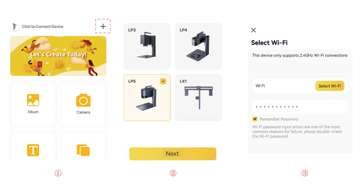 connect machine to wifi