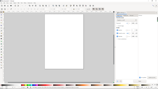 Inkscape interface