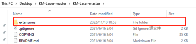 Download the KM-Laser-master.zip