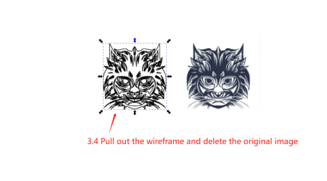 Remove original image