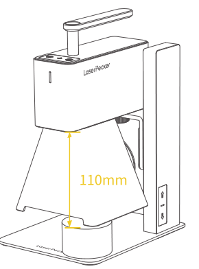 円錐型保護カバーによるフォーカス