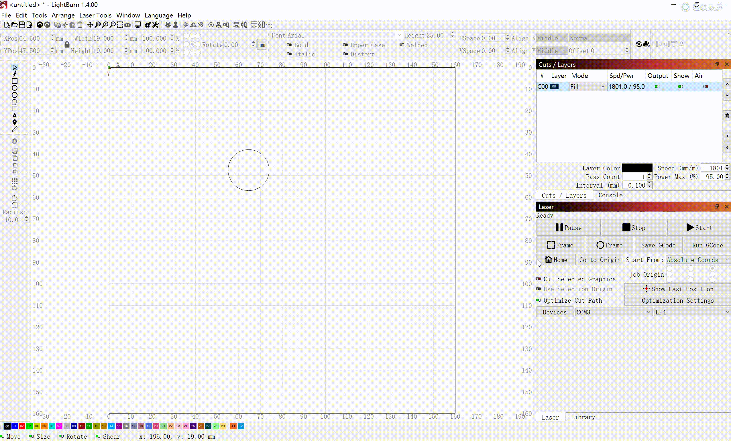 set layers and parameters 3