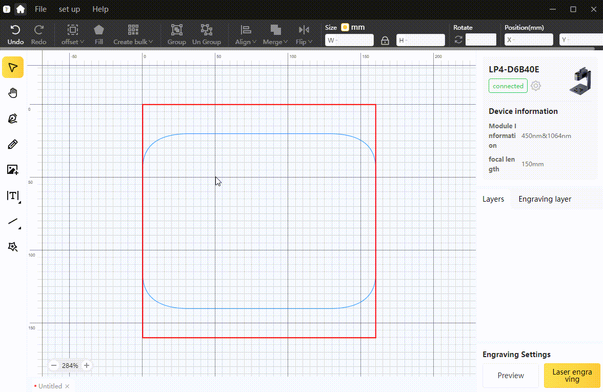 Line tool generation