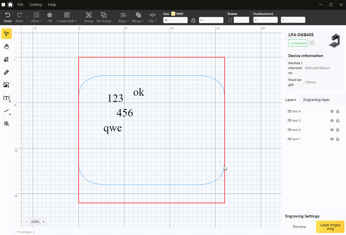 Rasterization function