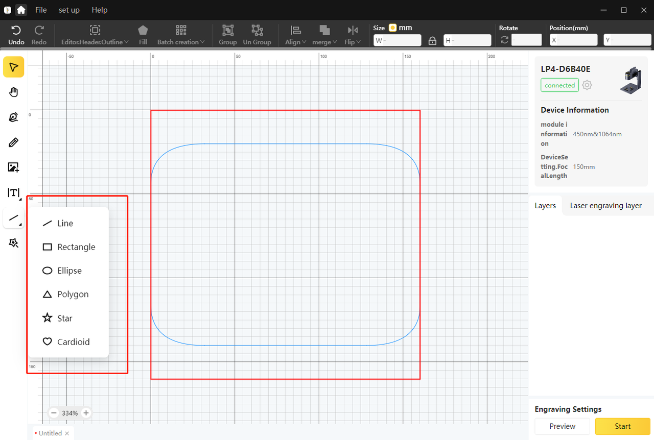 Line tool