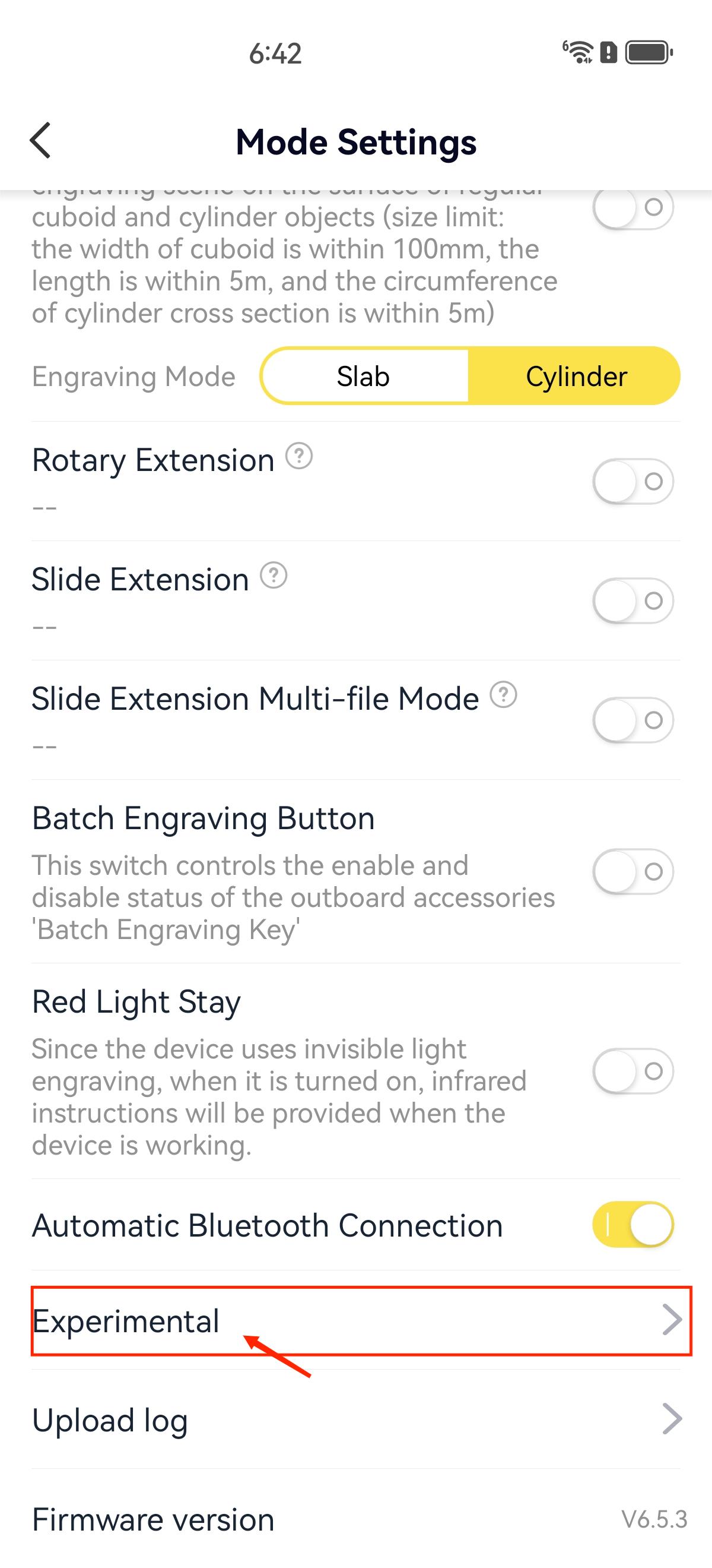 select experimental