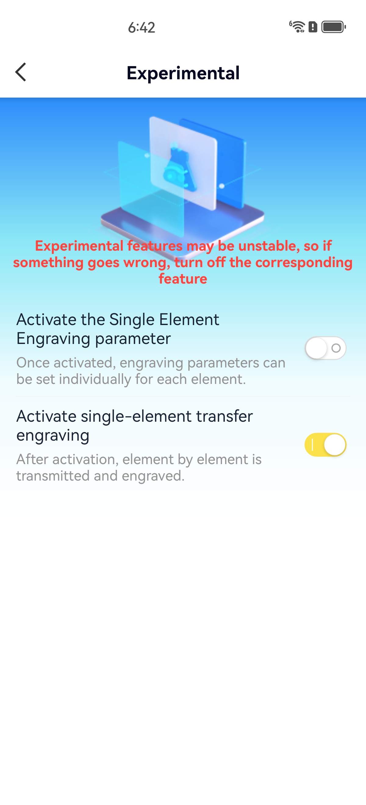single element transfer engraving-1